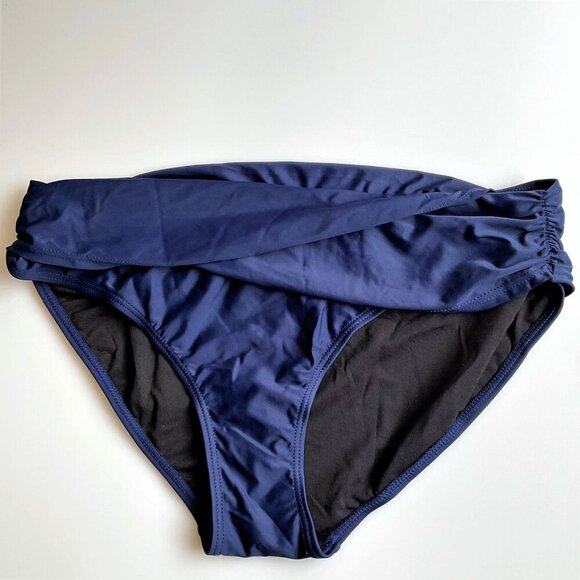 RUCHED TUMMY CONTROL BIKINI SWIM BOTTOMS (Runs smaller than tag) - Picture 6 of 11